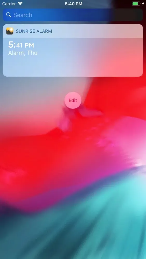 ภาพหน้าจอของ Sunrise Alarm - Surprise Clock