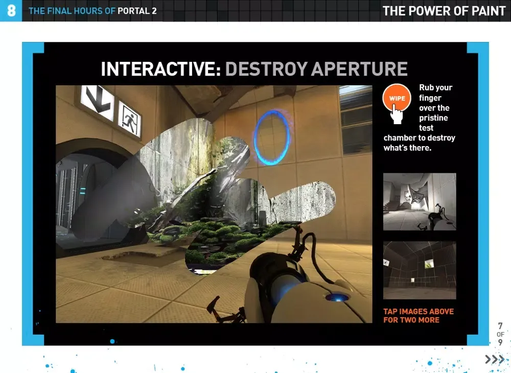 Ảnh chụp màn hình của The Final Hours of Portal 2 iPad 
