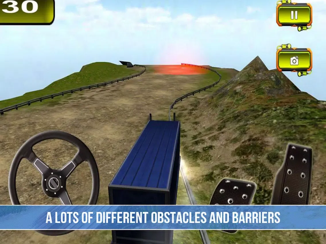 Trucker Cargo:Mountain Driving iPad  Screenshots