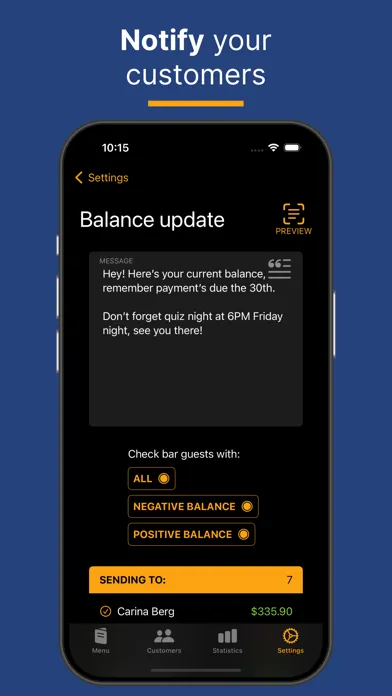 صور BarTab: Running tabs made easy