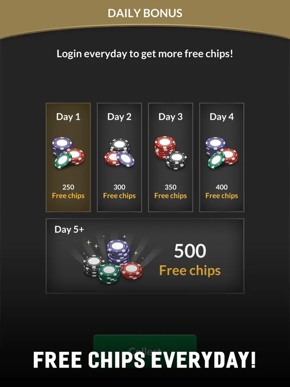 Tangkapan skrin Royal Blackjack Casino 21 iPad 