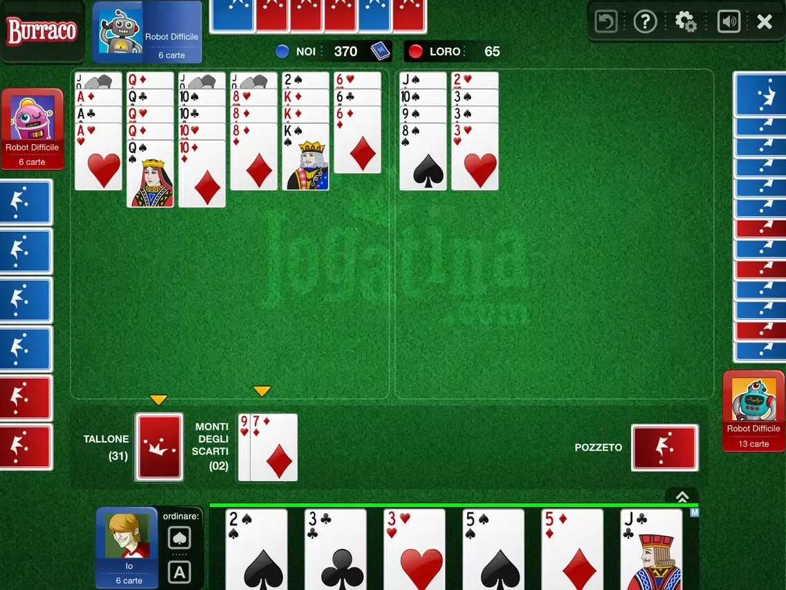 Burraco d'Oro HD iPad 應用截圖