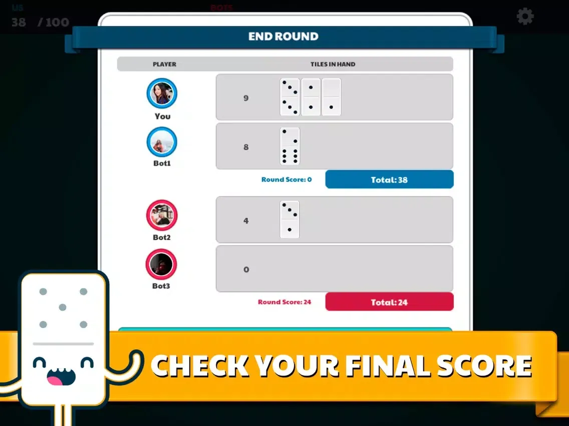 Capturas de pantalla de Dominoes: Classic Board Game iPad 
