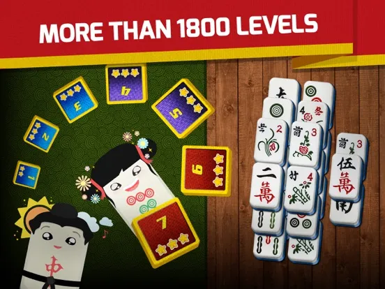 Capturas de tela do Mahjong Solitaire Puzzle Games iPad 