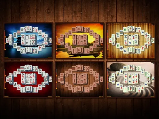 Capturas de tela do Mahjong Solitaire Puzzle Games iPad 
