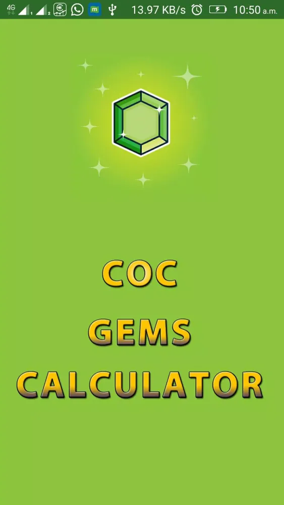 Zrzuty ekranu Clash Gems Calculator