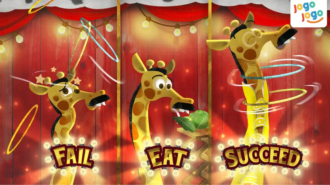 Jogo Circus Animals - Finishing your plate of food is fun! Screenshots