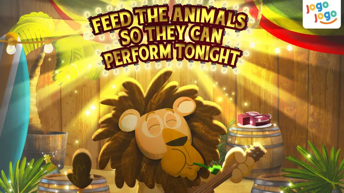 Jogo Circus Animals - Finishing your plate of food is fun! Screenshots