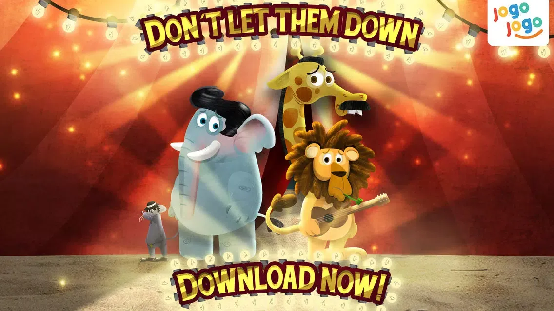 Jogo Circus Animals - Finishing your plate of food is fun! Screenshots