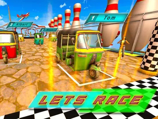 Tuk Tuk Rickshaw Stunt iPad  स्क्रीनशॉट