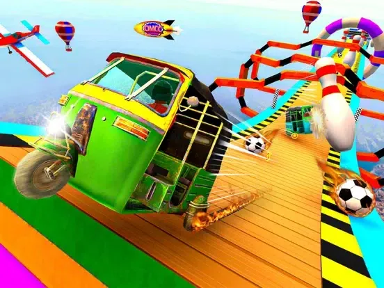 Tuk Tuk Rickshaw Stunt iPad  स्क्रीनशॉट