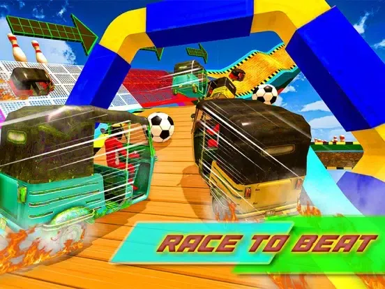 Tuk Tuk Rickshaw Stunt iPad  स्क्रीनशॉट