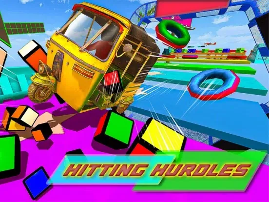 Tuk Tuk Rickshaw Stunt iPad  स्क्रीनशॉट