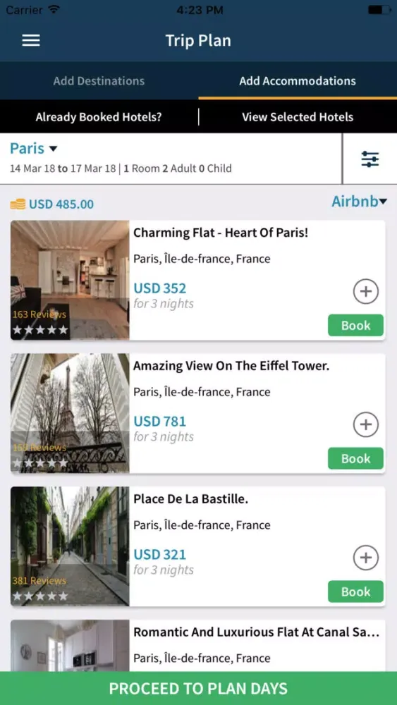 Trip Plans-TripHobo Screenshots