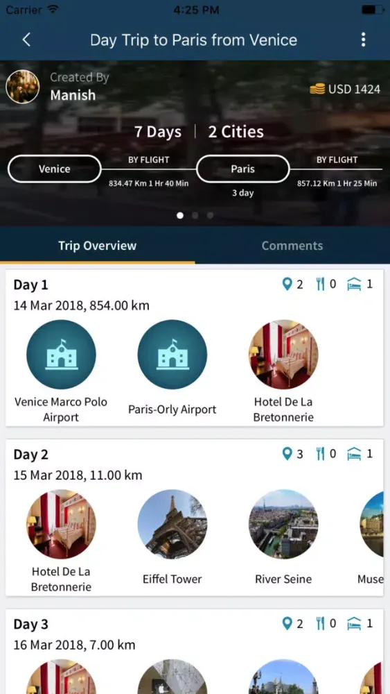 Trip Plans-TripHobo Screenshots
