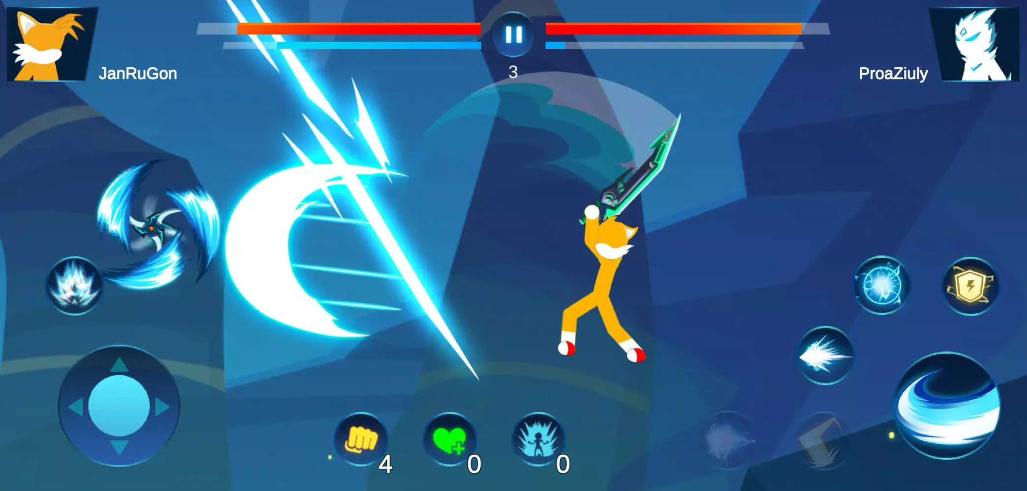 Zrzuty ekranu Stick Tails: Battle Mania