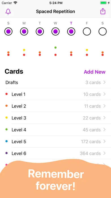 Spaced Repetition by Wärn应用截图