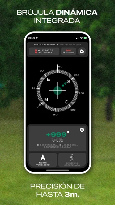 Azimuth+: Rastreo Coordenadas Screenshots