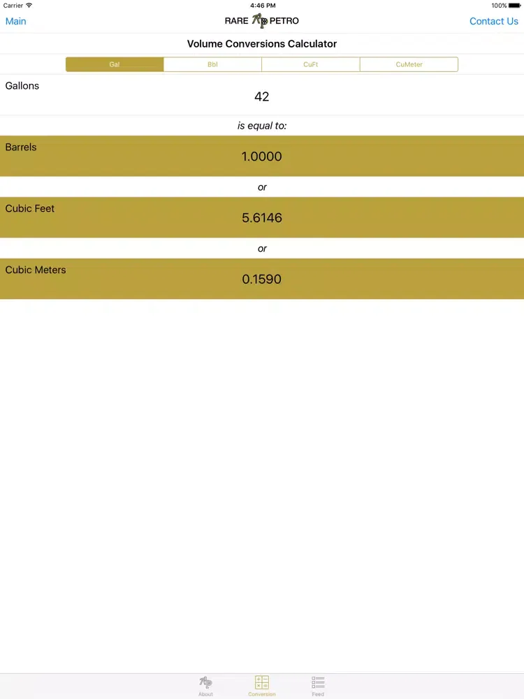 ภาพหน้าจอของ RARE PETRO Brochure iPad 