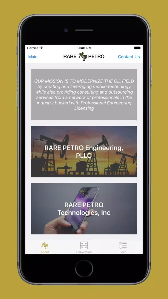 ภาพหน้าจอของ RARE PETRO Brochure