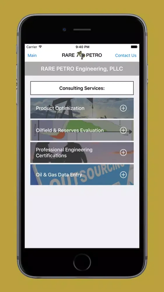 ภาพหน้าจอของ RARE PETRO Brochure