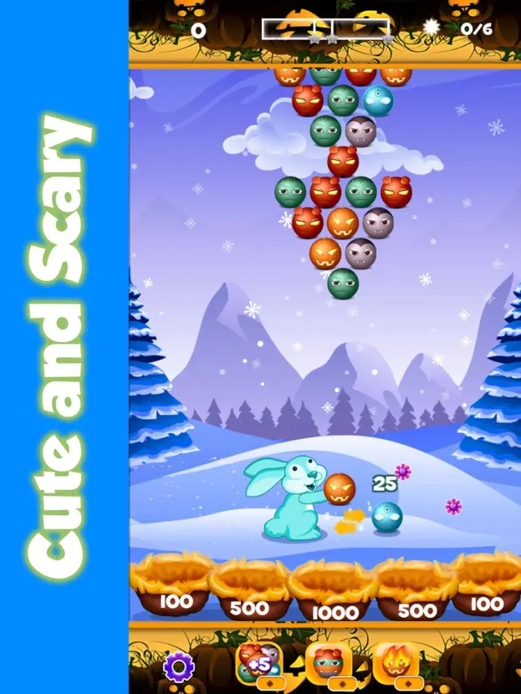Halloween Magic Bubble Shooter iPad  Screenshots