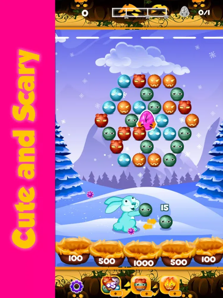 Halloween Magic Bubble Shooter iPad  Screenshots