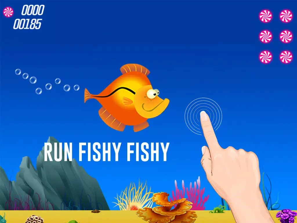 Tangkapan layar Run Fishy Fishy iPad 