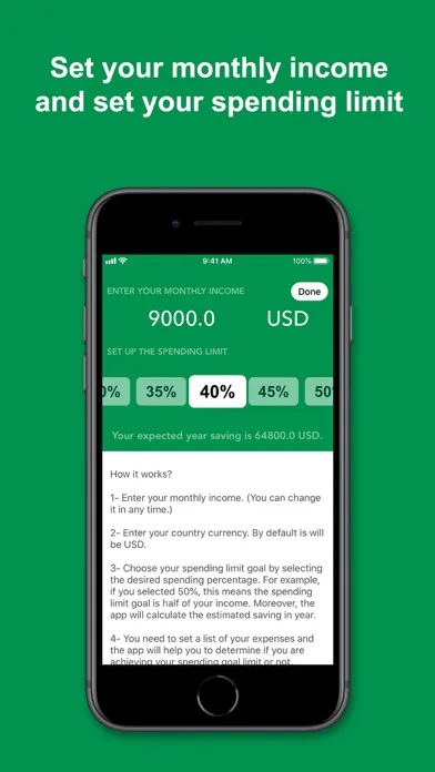 My Quick Budget سکرین شاٹس