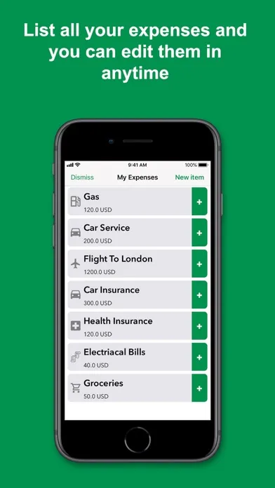 My Quick Budget سکرین شاٹس