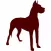 Fun Dog Silhouettes Stickers