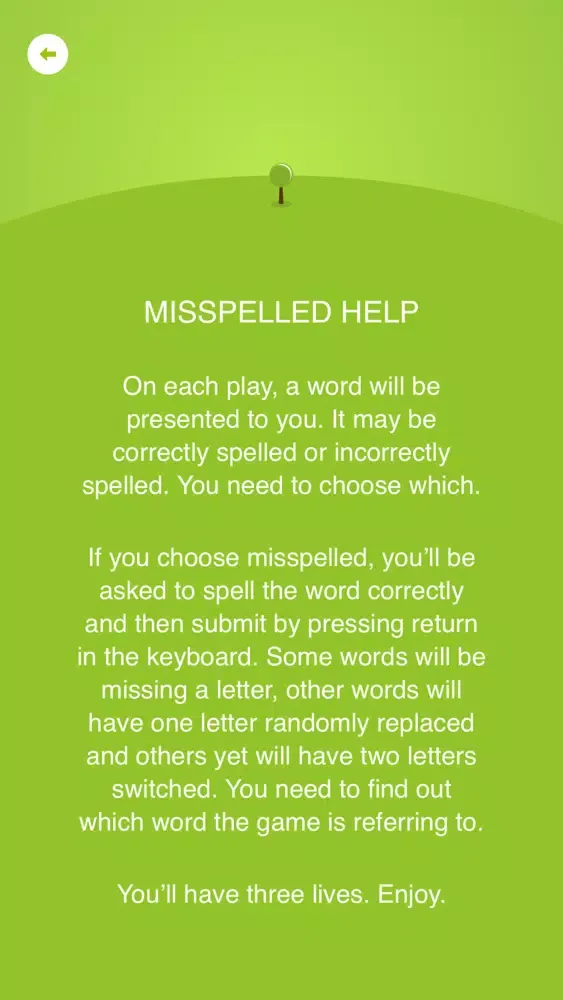 Misspelled應用截圖