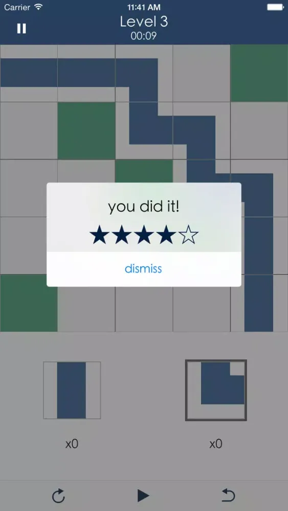 Captures d'écran de Pipeline - a pipe based maze game