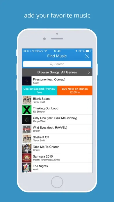 Moments - Turn your pictures into beautiful music videos! Ekran Görüntüleri