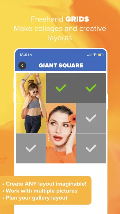 Screenshot di Giant Square: Grids & Collages