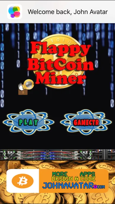 تصاویر Flappy BitCoin Miner APP