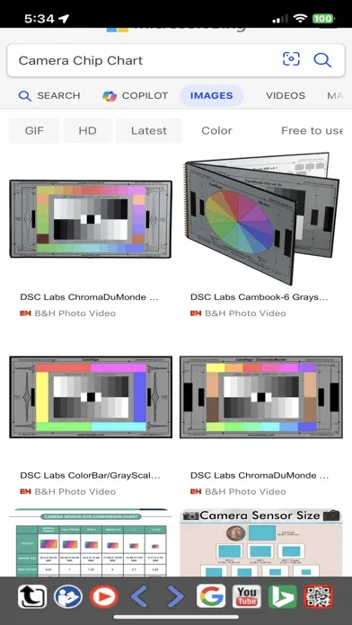 HD AV SYNC + CAMERA CHIP CHART سکرین شاٹس