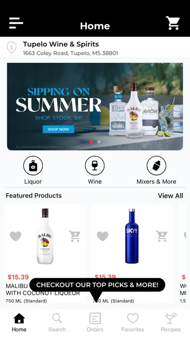 Tupelo Wine & Spirits স্ক্রিনশট