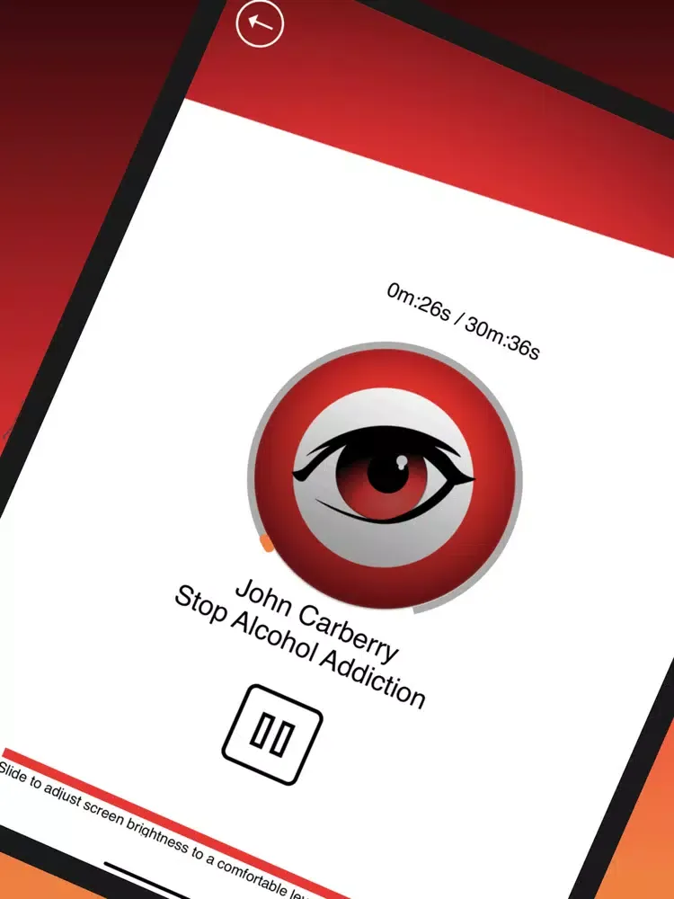 Alcohol Addiction Hypnosis iPad  Screenshots