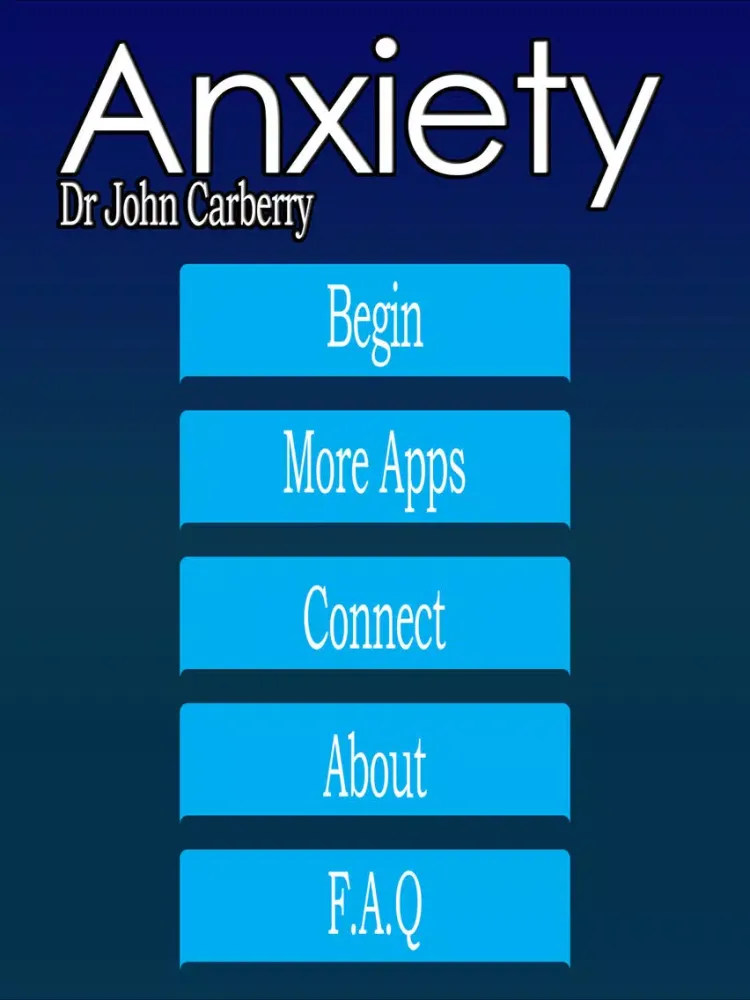 John Carberry Anxiety iPad  Ekran Görüntüleri