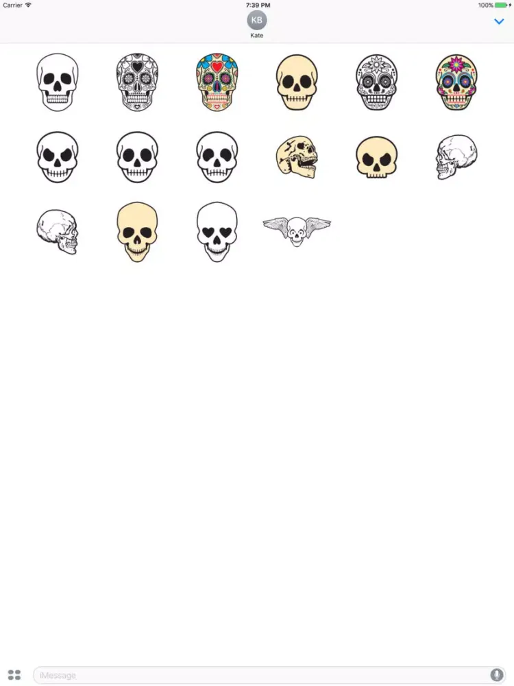 Скриншоты Skull Art iPad 