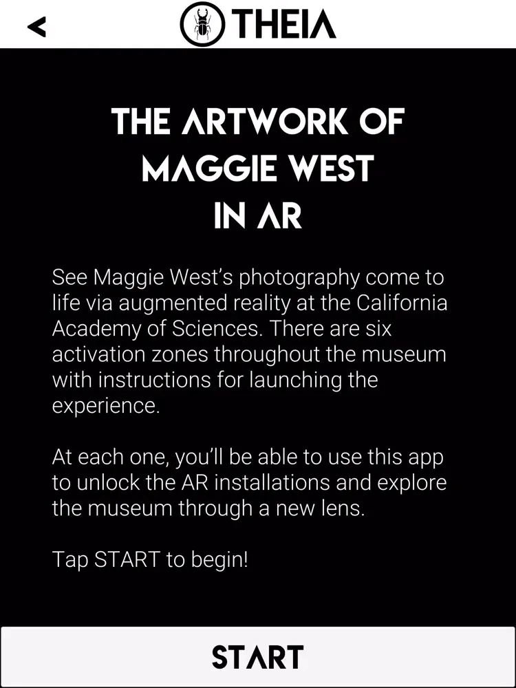 ภาพหน้าจอของ Theia | Maggie West iPad 