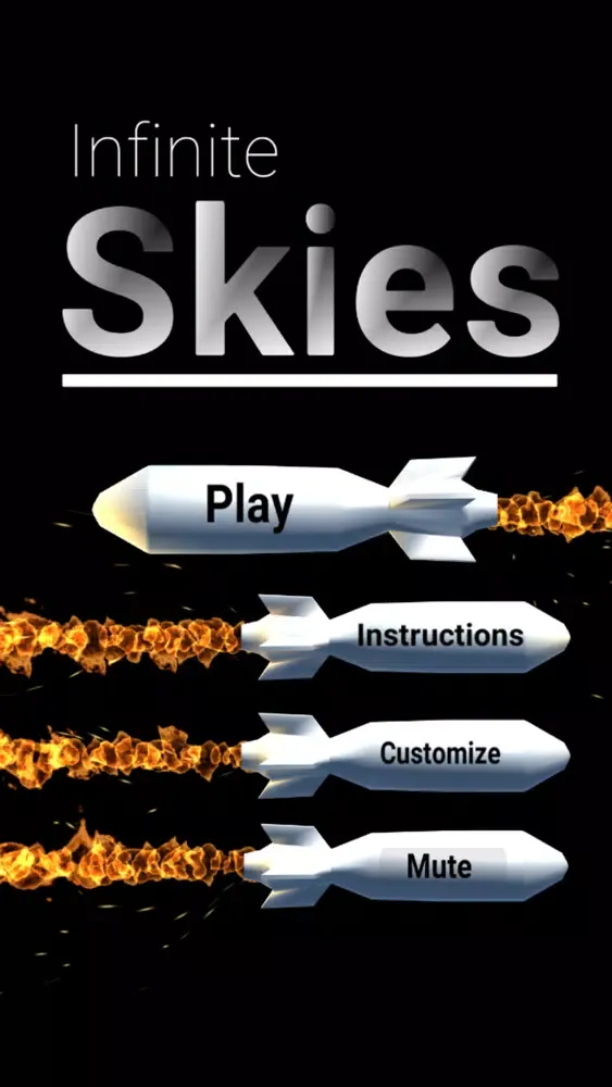 Capturas de tela do Infinite Skies