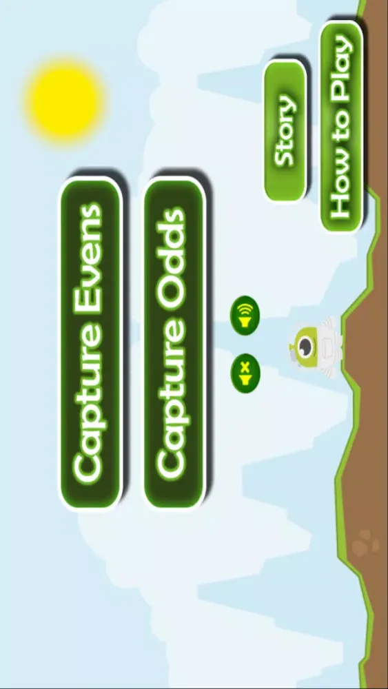 Captures d'écran de Even and Odd Numbers with Odd Alien!