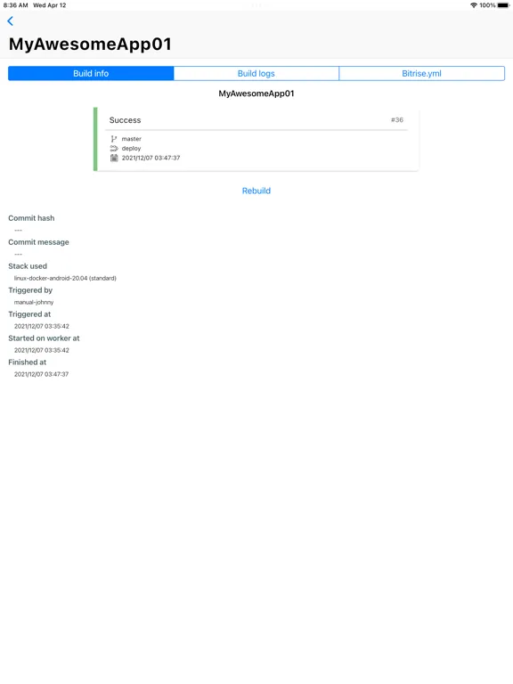 PortableBit iPad  Screenshots