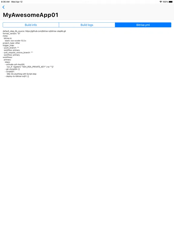 PortableBit iPad  Screenshots