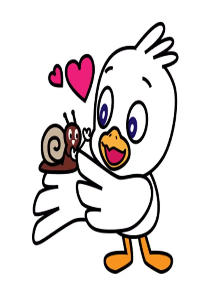 Tangkapan layar Gull and the snail iPad 