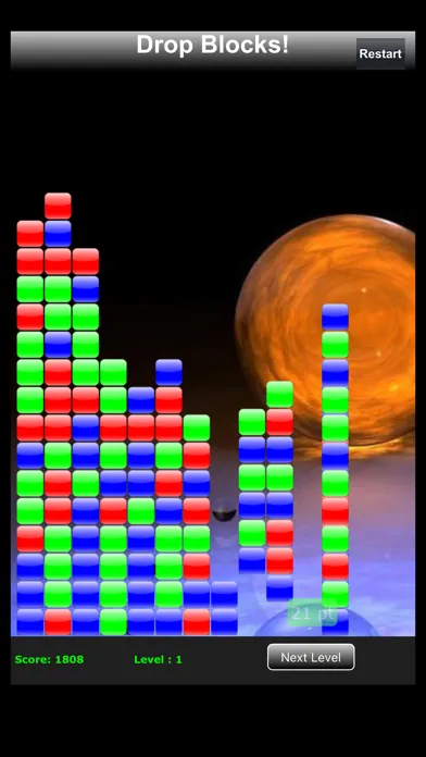 تصاویر Drop Blocks - matching game