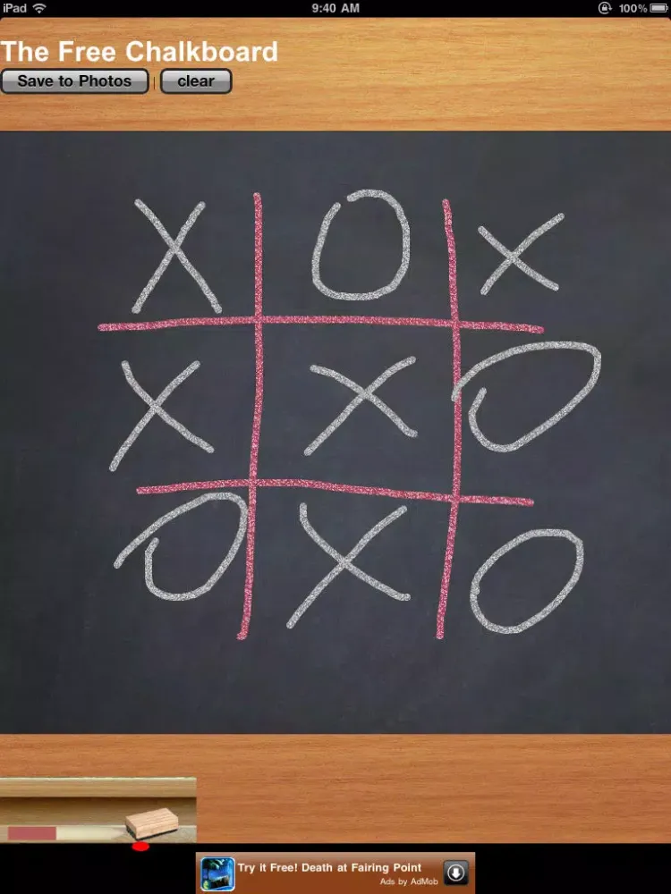 Zrzuty ekranu Free Chalkboard iPad 
