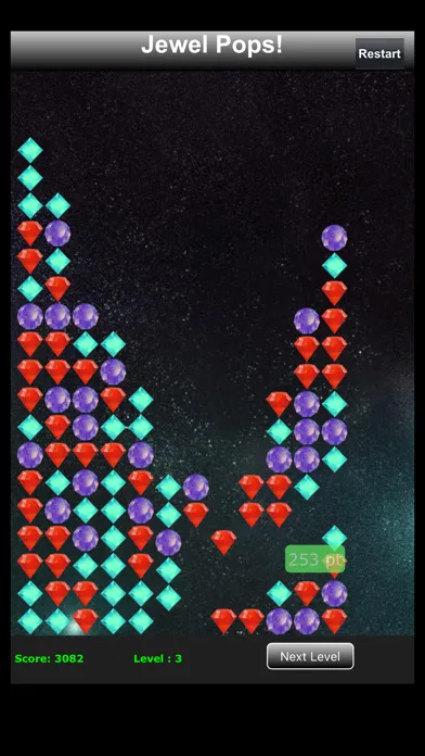 Jewel Pops! Strategy Game स्क्रीनशॉट